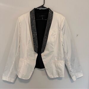 Jessica Simpson White Blazer – Size 14 – NWOT